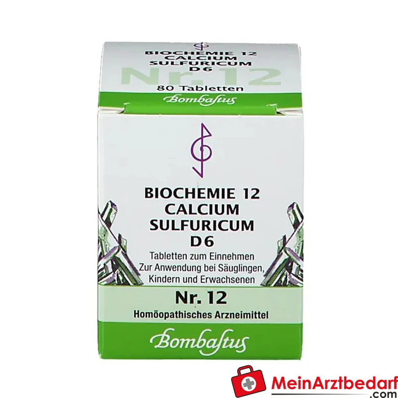 Bombastus Biochemie Calcium sulfuricum D6 250 mg Tabletten