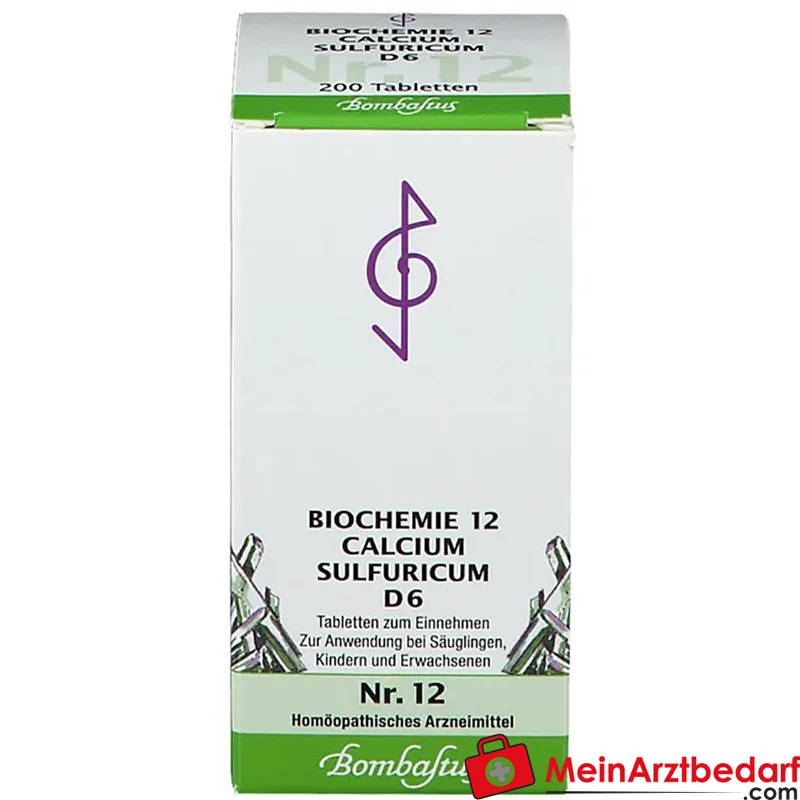 Bombastus Biochemie Calcium sulfuricum D6 250 mg Tabletten