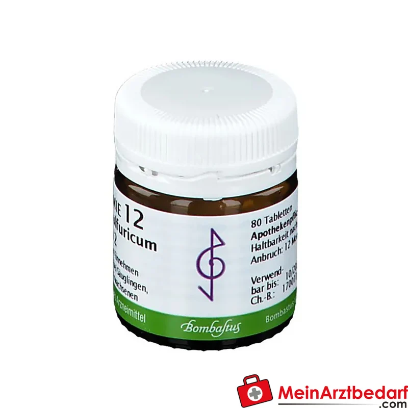 Bombastus Biochemie 12 Calcium sulfuricum D12 Tabletten 250 mg