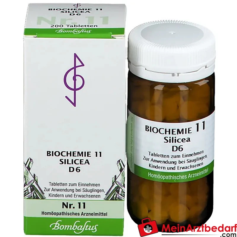 Bombastus Biochemie 11 Silicea Trit. D6 Tabletten 250 mg