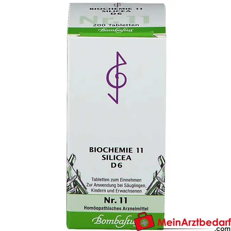 Bombastus Biochemie 11 Silicea Trit. D6 Tabletten 250 mg