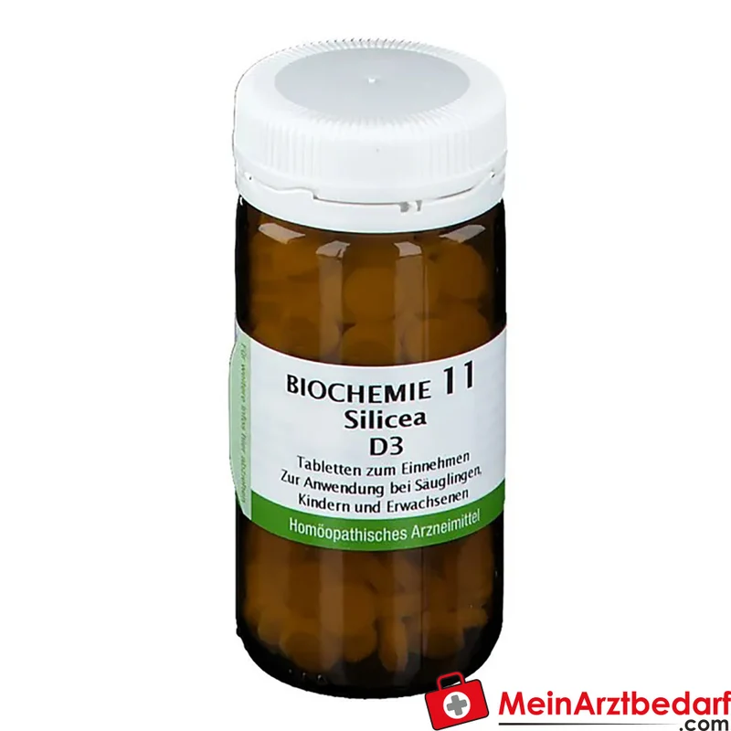 Bombastus Biochemie 11 Silicea D3 Tabletten Acidum silicicum D3 250 mg
