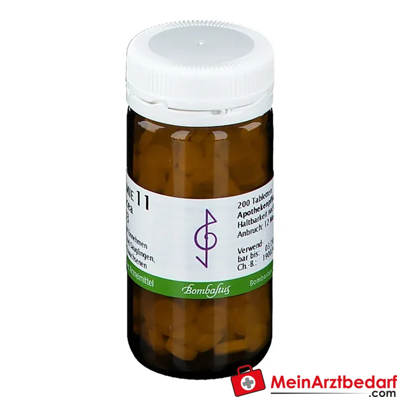 Bombastus Biochemie 11 Silicea D3 Tabletten Acidum silicicum D3 250 mg