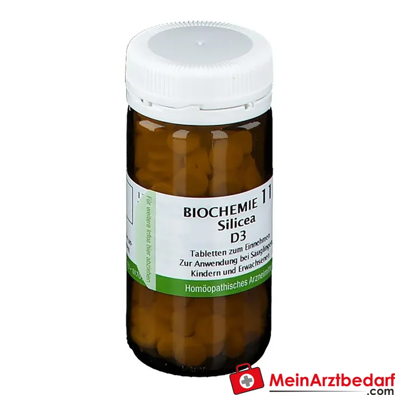 Bombastus Biochemie 11 Silicea D3 Tabletten Acidum silicicum D3 250 mg