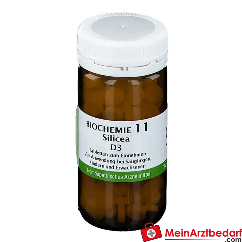 Bombastus Biochemie 11 Silicea D3 Tabletten Acidum silicicum D3 250 mg