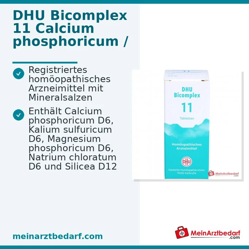 DHU Bicomplex 11 Mineralsalze D6/D12 Tabletten