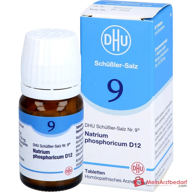 DHU Biochemie Natrium phosphoricum D12 250 mg Tabletten