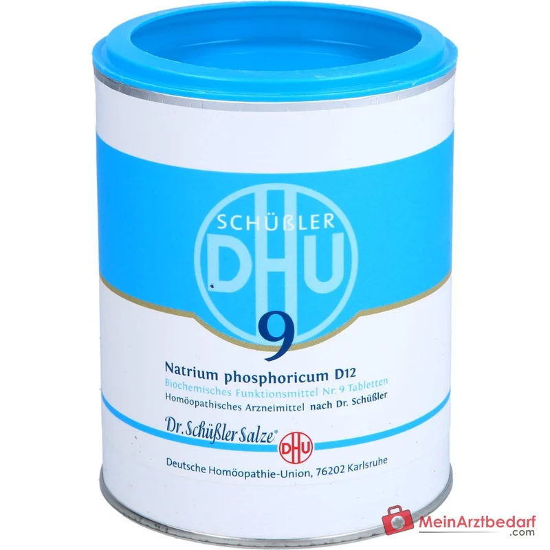 DHU Biochemie Natrium phosphoricum D12 250 mg Tabletten