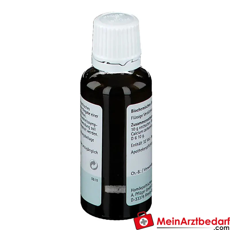 Pflüger Biochemie Nr. 22 Calcium carbonicum Hahnemanni D6 Tropfen, 30 ml