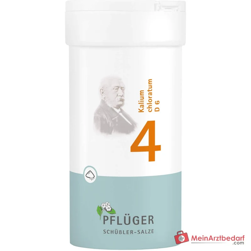 Biochemie Pflüger Nr. 4 Kalium chloratum D6 Pulver, 100 g