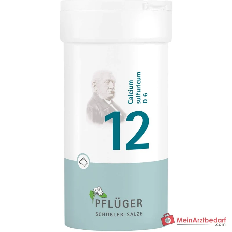 Pflüger Biochemie Nr. 12 Calcium sulfuricum D6 Pulver, 100 g