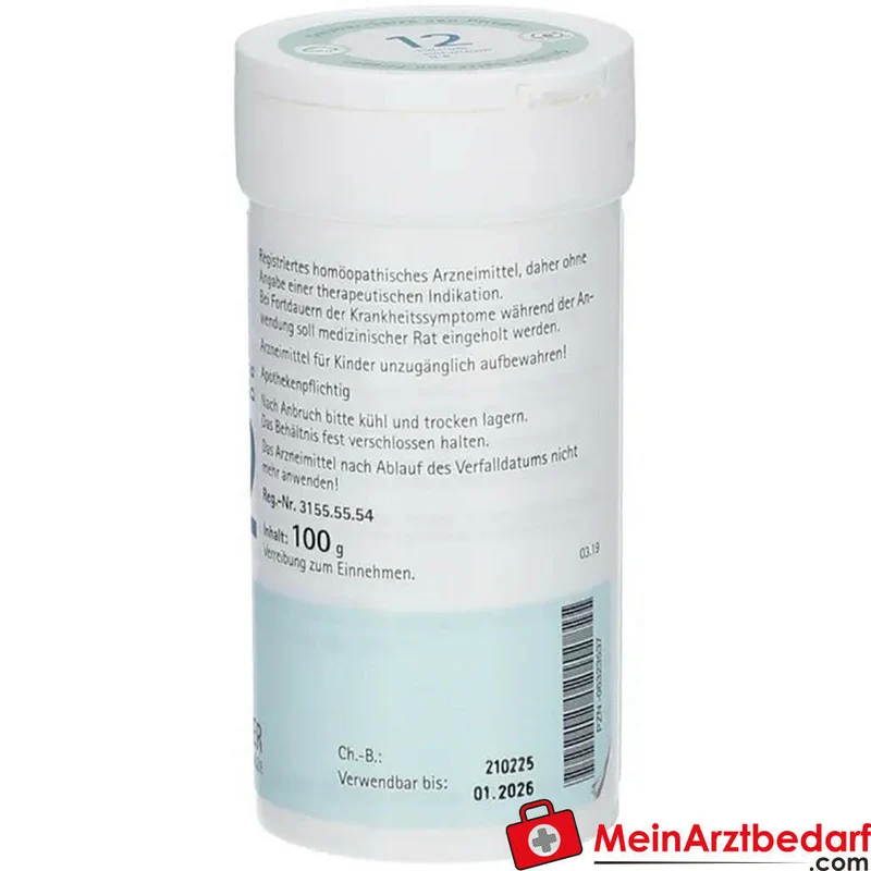 Pflüger Biochemie Nr. 12 Calcium sulfuricum D6 Pulver, 100 g
