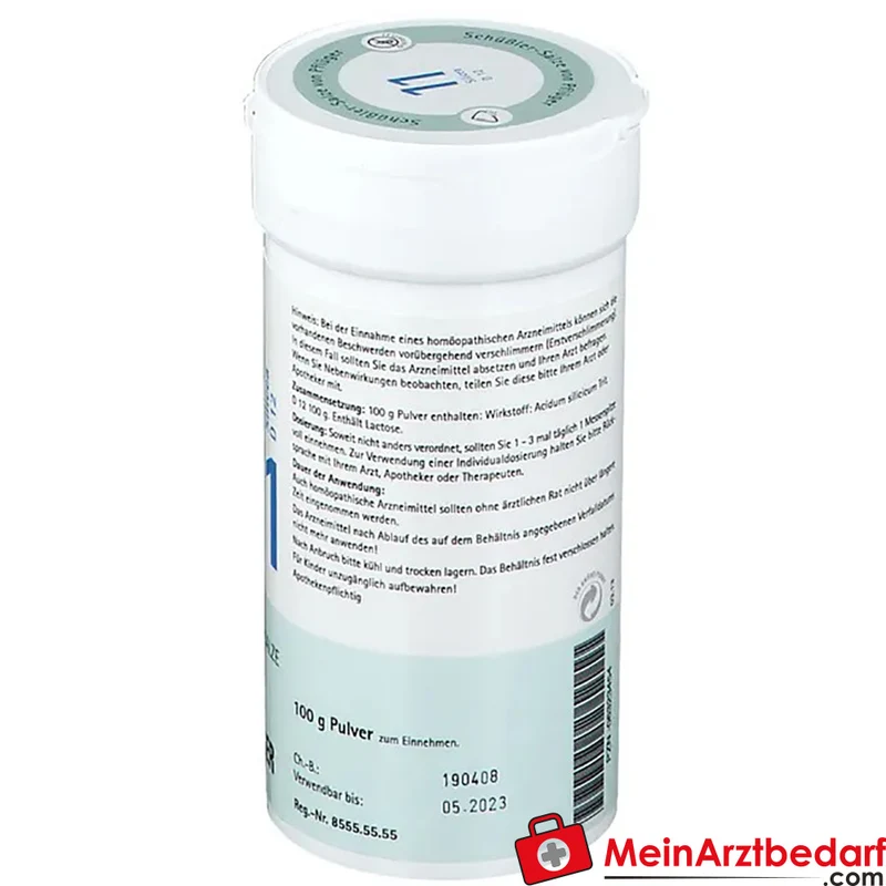 Biochemie Pflüger® Nr. 11 Silicea D12 Pulver 1000 mg