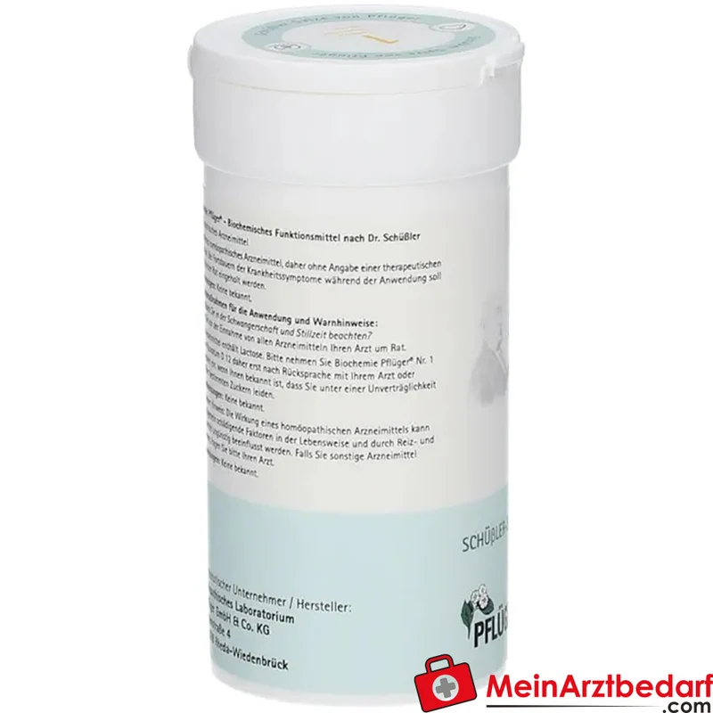 Pflüger Biochemie Nr.1 Calcium fluoratum D12 Pulver 1000 mg (1 g)