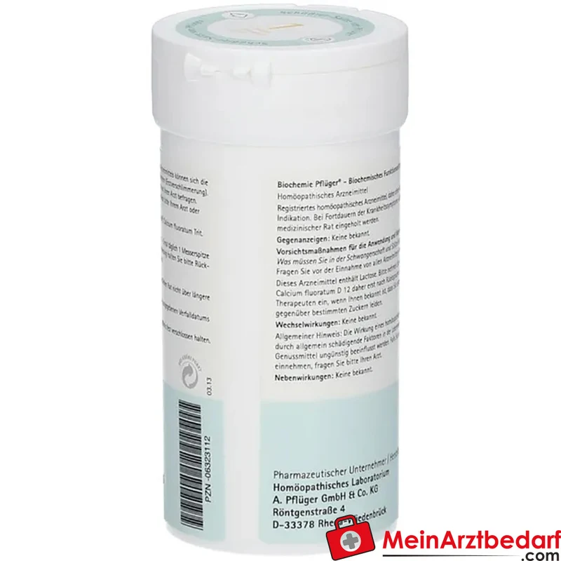Pflüger Biochemie Nr.1 Calcium fluoratum D12 Pulver 1000 mg (1 g)