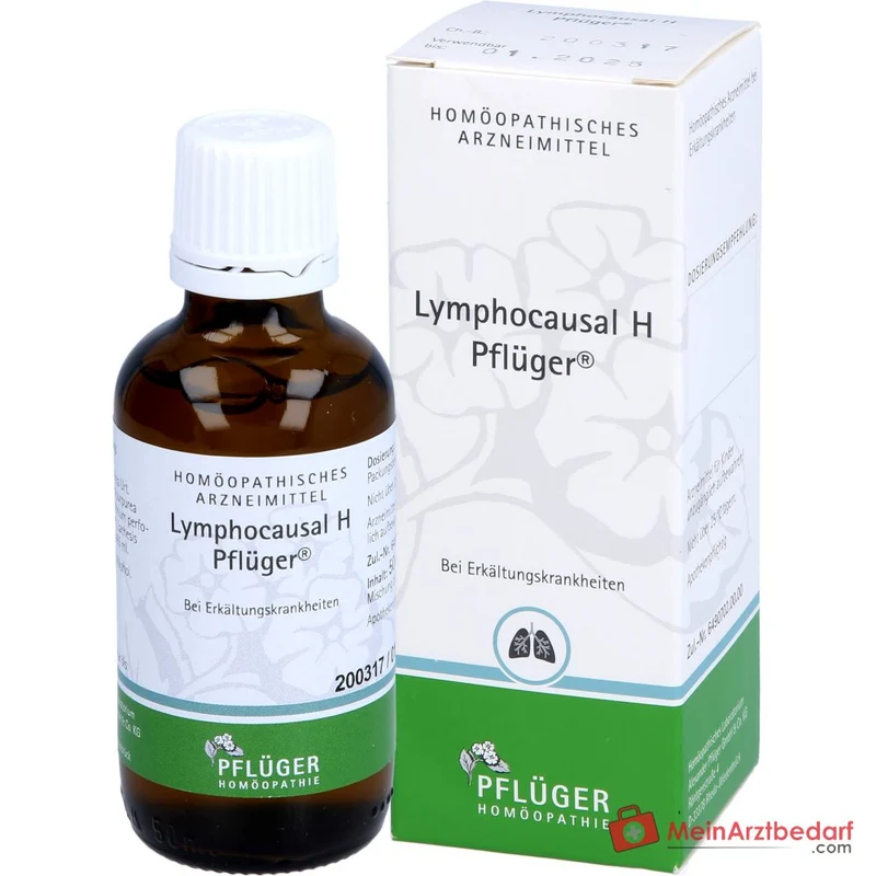 Pflüger Lymphocausal H Echinacea, Eupatorium, Lachesis D10 Tropfen 10 ml