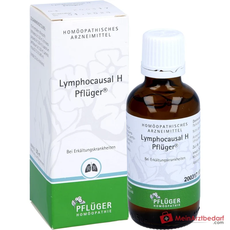 Pflüger Lymphocausal H Echinacea, Eupatorium, Lachesis D10 Tropfen 10 ml