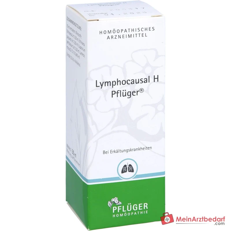 Pflüger Lymphocausal H Echinacea, Eupatorium, Lachesis D10 Tropfen 10 ml