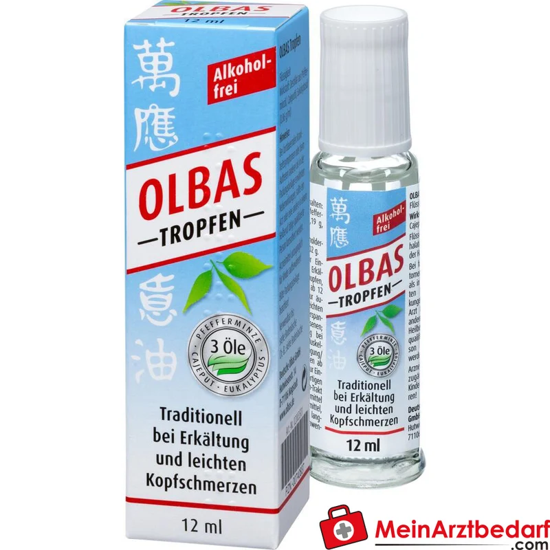 Olbas Tropfen Pfefferminz Eukalyptus Cajeput Inhalations- und Einreibungsöl