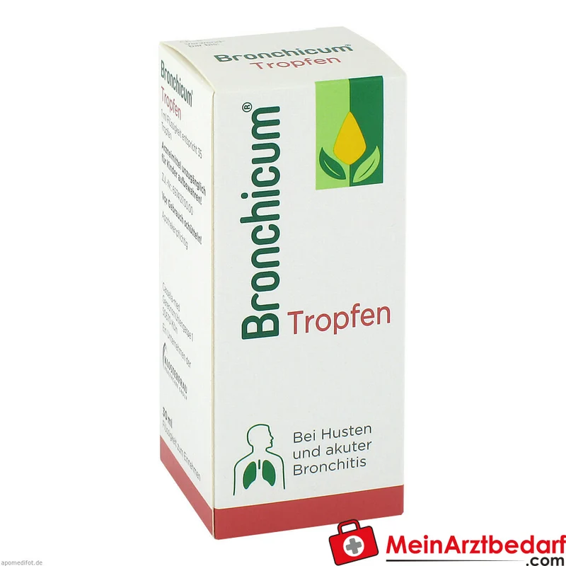 Bronchicum Tropfen Thymian/Primel Arzneimittel gegen zähen Schleim