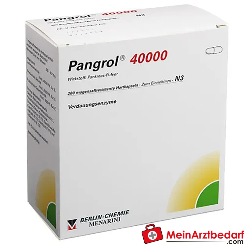 Pangrol 40.000 IE Pankreasenzyme Kapseln