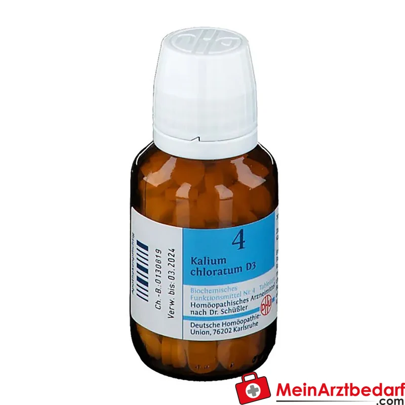DHU Biochemie 4 Kalium Chloratum D3 Tabletten, 200 St.