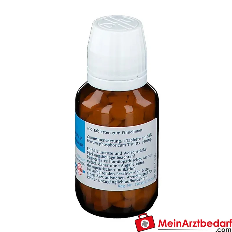 DHU Schüßler-Salz Nr. 3 Ferrum phosphoricum D3 250 mg Tabletten
