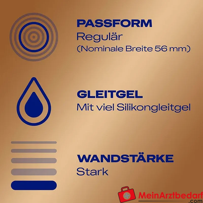 Durex Natural Feeling Kondome latexfrei Real-Feel 56 mm