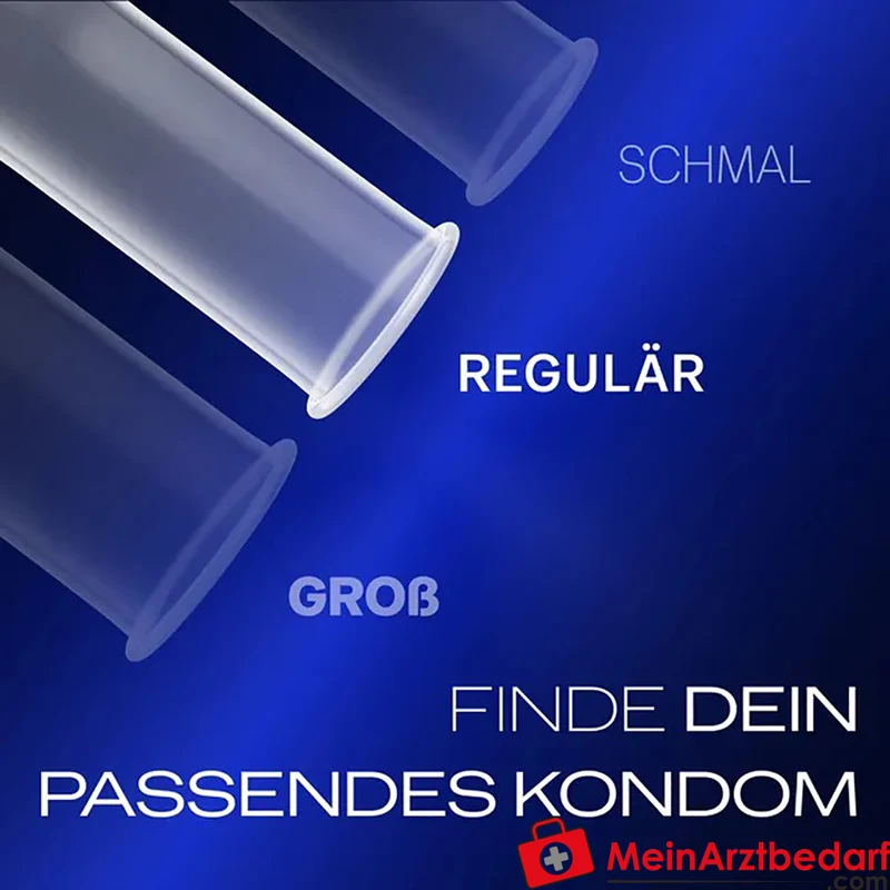Durex Intense Kondome gerippt genoppt mit Desirex-Gel Easy-On-Form