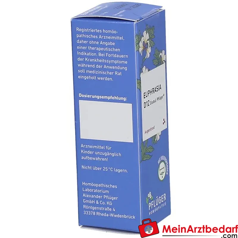 Pflüger Euphrasia D12 Globuli 10 g