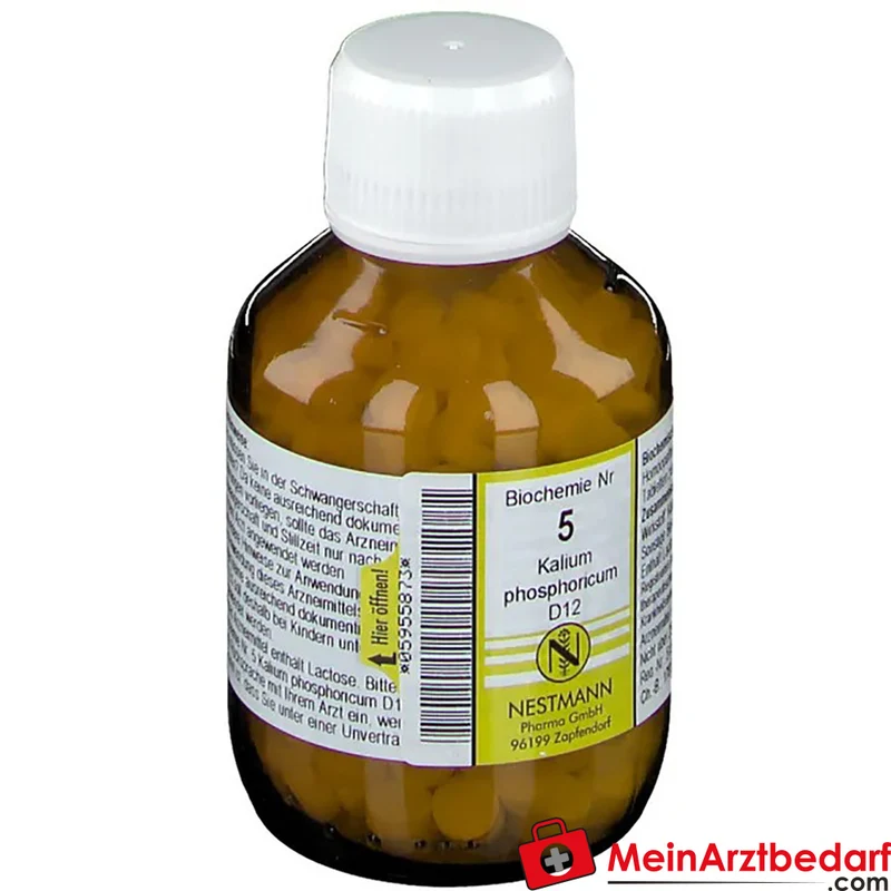 Nestmann Biochemisches Funktionsmittel Nr. 5 Kalium phosphoricum D12 Tabletten, 100 St.