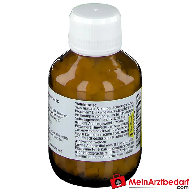 Nestmann Biochemisches Funktionsmittel Nr. 5 Kalium phosphoricum D12 Tabletten, 100 St.