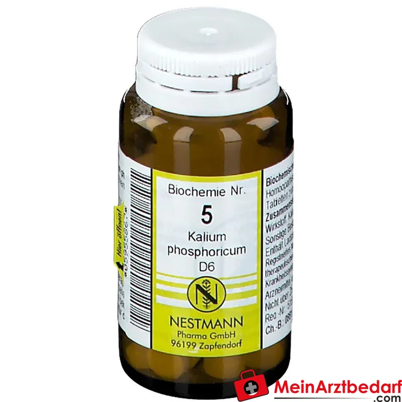 Nestmann Biochemisches Funktionsmittel Nr. 5 Kalium phosphoricum D6 Tabletten, 100 St.