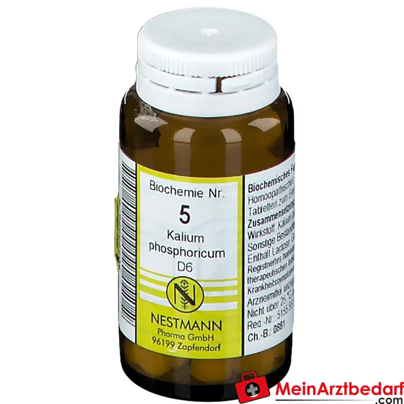 Nestmann Biochemisches Funktionsmittel Nr. 5 Kalium phosphoricum D6 Tabletten, 100 St.