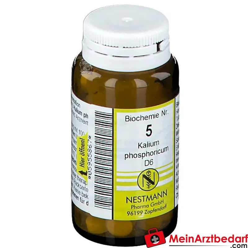 Nestmann Biochemisches Funktionsmittel Nr. 5 Kalium phosphoricum D6 Tabletten, 100 St.