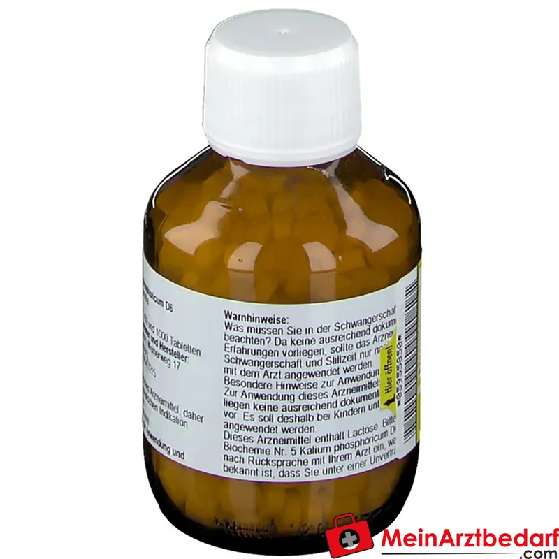 Nestmann Biochemisches Funktionsmittel Nr. 5 Kalium phosphoricum D6 Tabletten, 100 St.