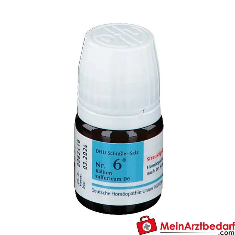 DHU Biochemie Schüßler Nr.6 Kalium sulfuricum D6 Tabletten