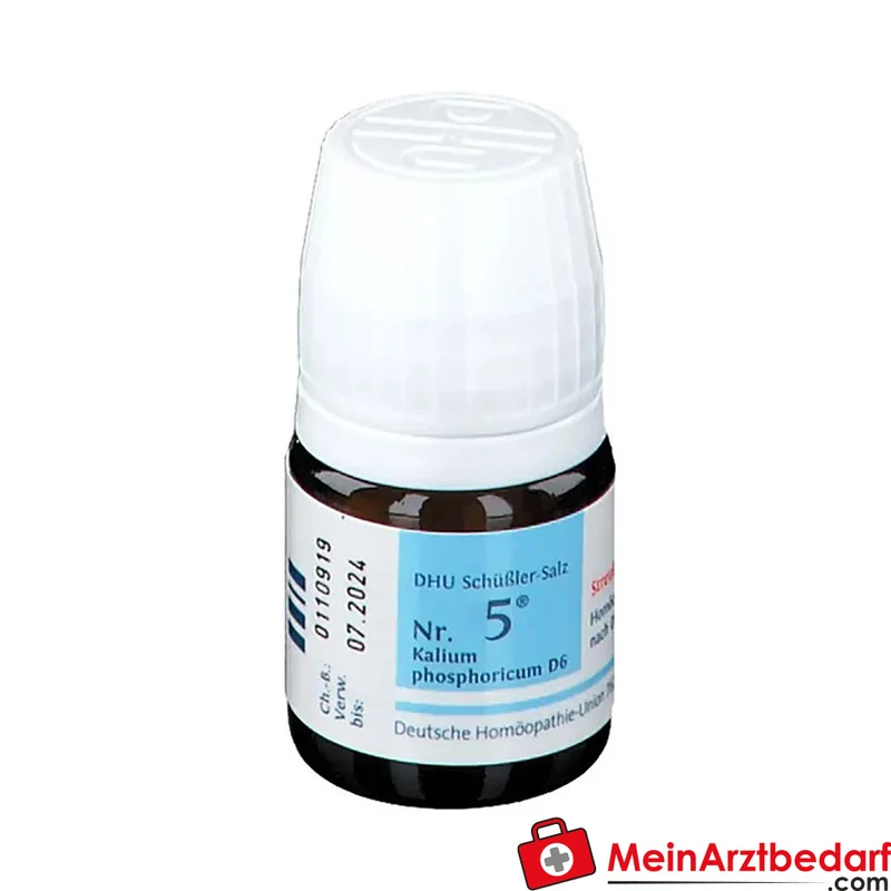 DHU Schüßler Nr. 5 Kalium phosphoricum D6 Tabletten 80 Stück