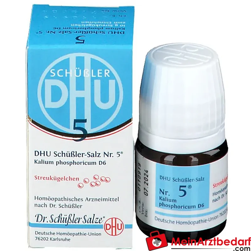 DHU Schüßler Nr. 5 Kalium phosphoricum D6 Tabletten 80 Stück