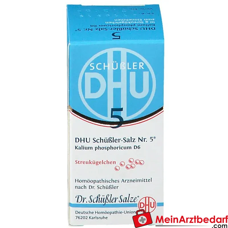 DHU Schüßler Nr. 5 Kalium phosphoricum D6 Tabletten 80 Stück