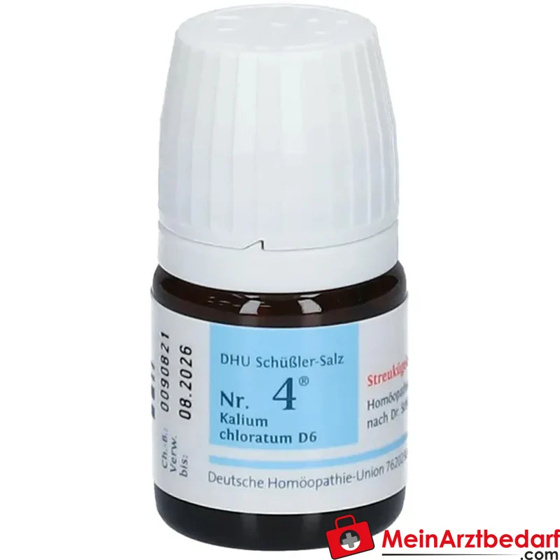 DHU Schüßler Nr. 4 Kalium chloratum D6 Tabletten 1 Packung