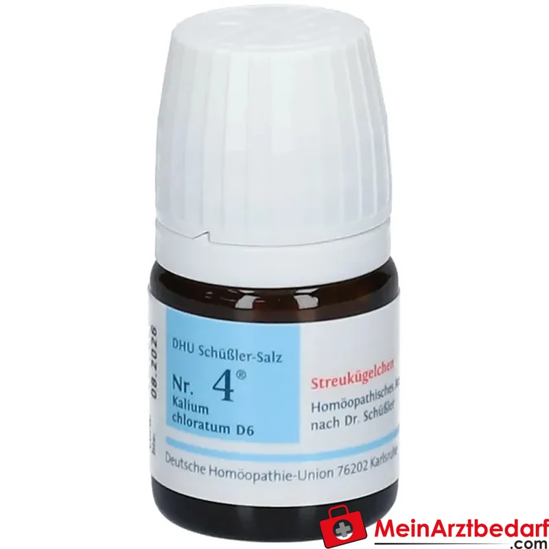 DHU Schüßler Nr. 4 Kalium chloratum D6 Tabletten 1 Packung