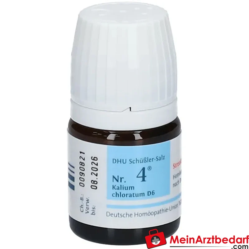 DHU Schüßler Nr. 4 Kalium chloratum D6 Tabletten 1 Packung
