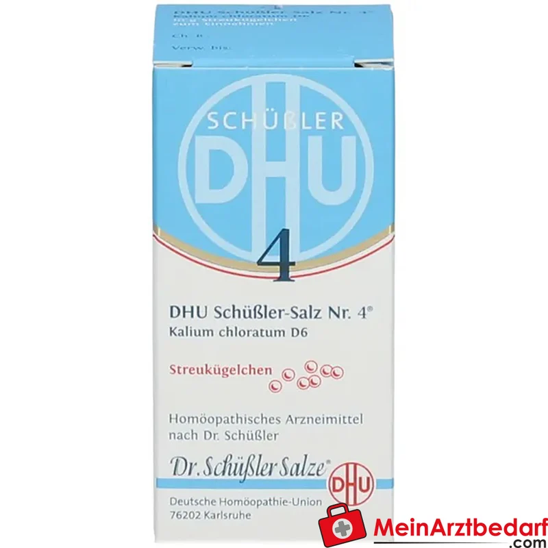 DHU Schüßler Nr. 4 Kalium chloratum D6 Tabletten 1 Packung