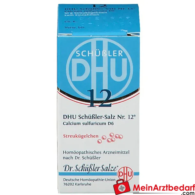 DHU Biochemie Nr.12 Calcium sulfuricum D6 10 mg Tabletten