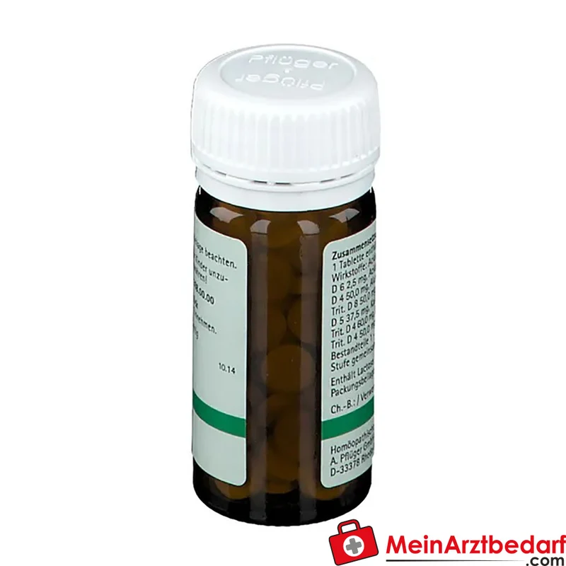 Pflügerplex Kalium bichromicum 323 homöopathisches Arzneimittel bei chronischer Stirnhöhlenentzündung und chronischem Schnupfen