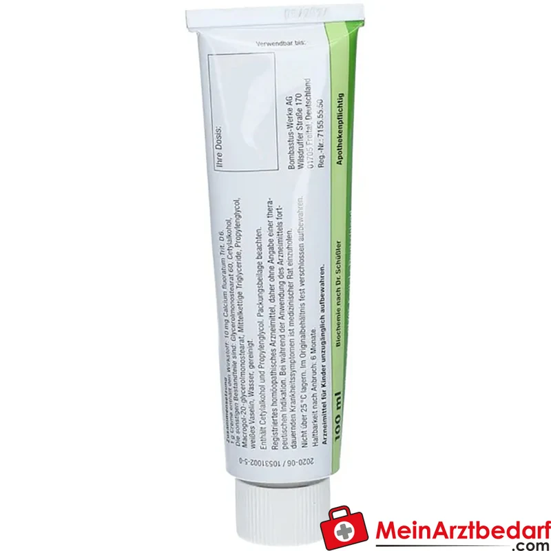 Bombastus Biochemie 1 Calcium fluoratum D6 Creme 30 g