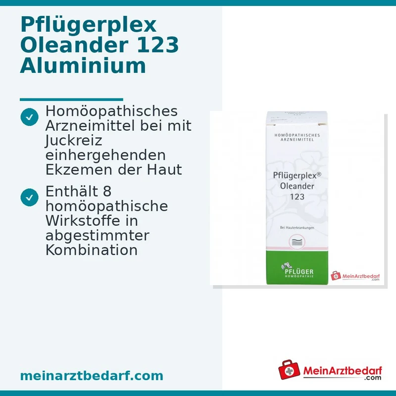 Pflügerplex Oleander 123 Aluminium oxydatum Tropfen 50 ml