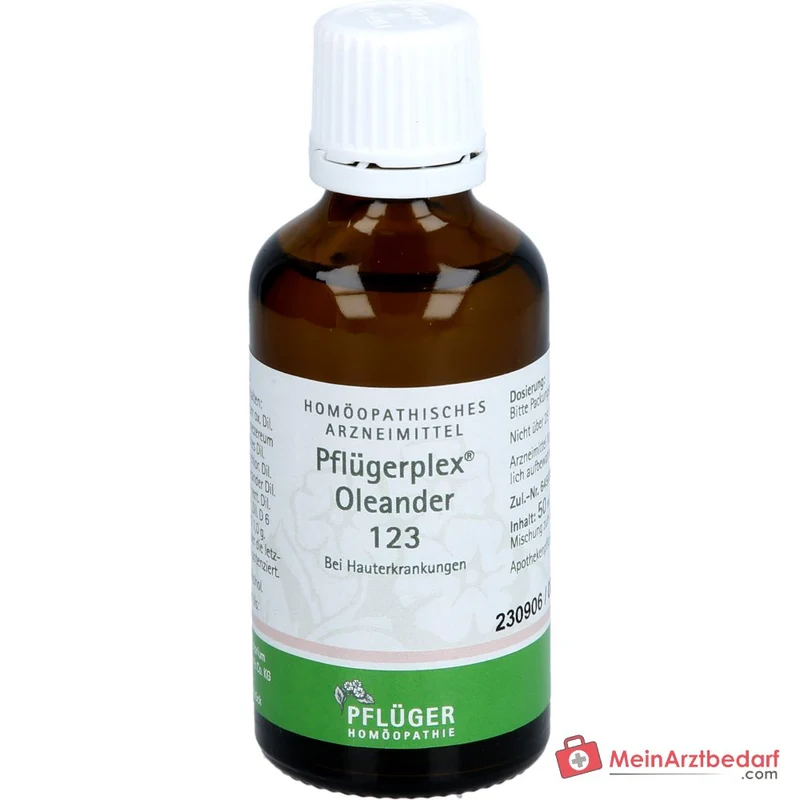 Pflügerplex Oleander 123 Aluminium oxydatum Tropfen 50 ml