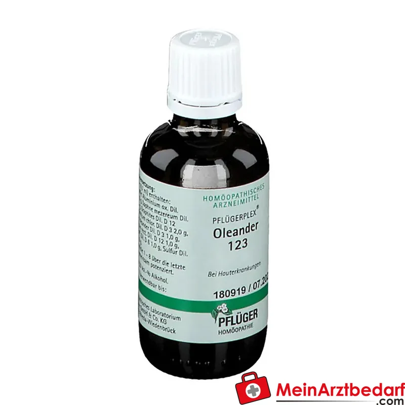Pflügerplex Oleander 123 Aluminium oxydatum Tropfen 50 ml